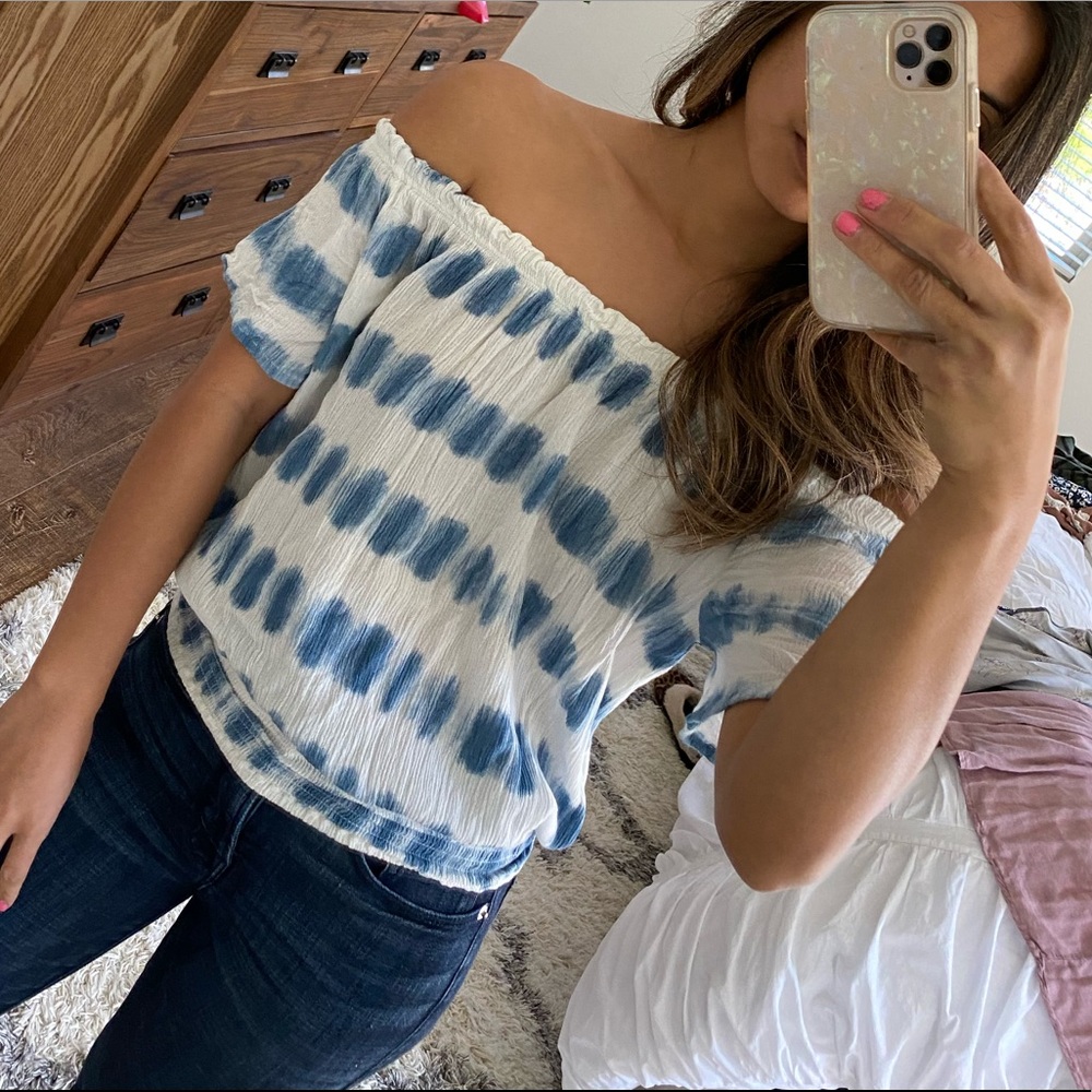 Amuse society off the shoulder top